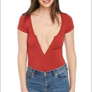 Free People Deep Conversations Bodysuit